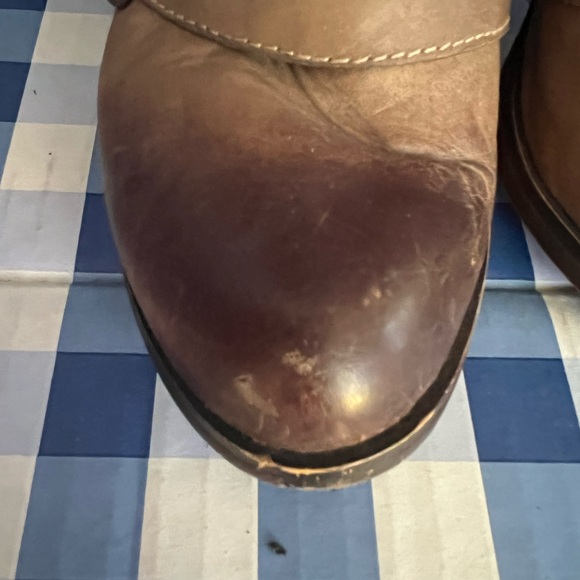 Steve Madden Freeway Leather Boots Women’s Size 8 - Picture 5 of 13